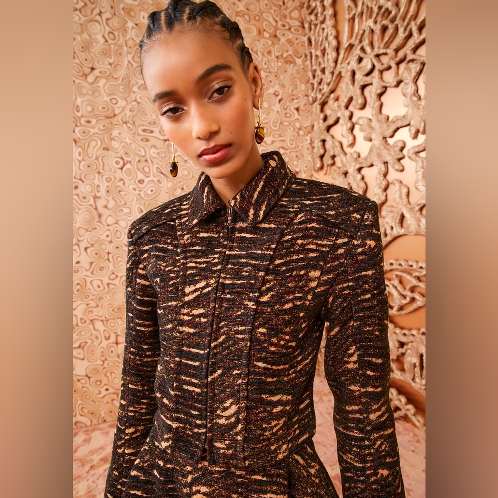 ULLA JOHNSON Adoni Jacket in Onyx, medium, LIKE NEW